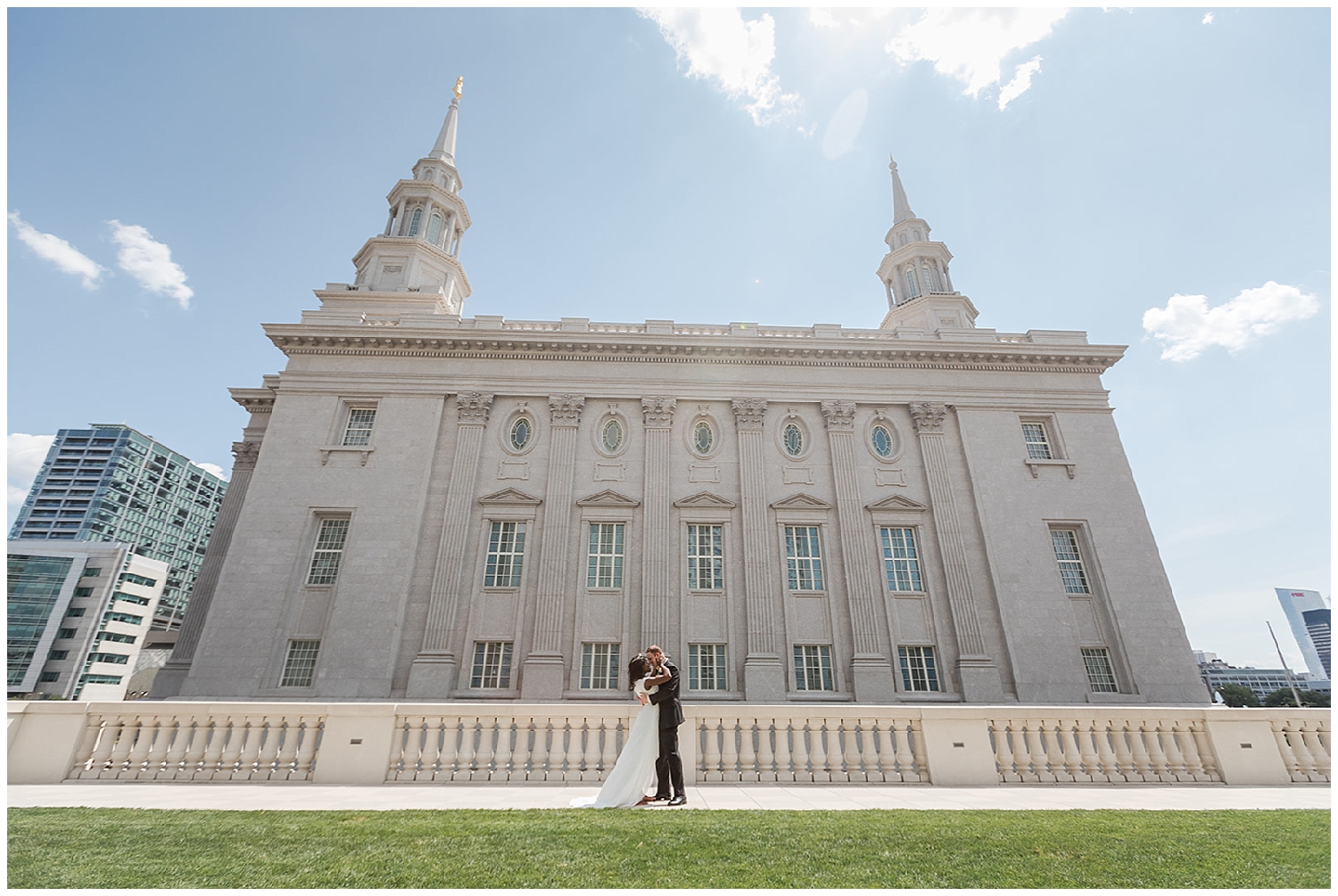 LDS Philadelphia Temple Wedding | Simmandi + Kyle | Mormon LDS Wedding Photographer