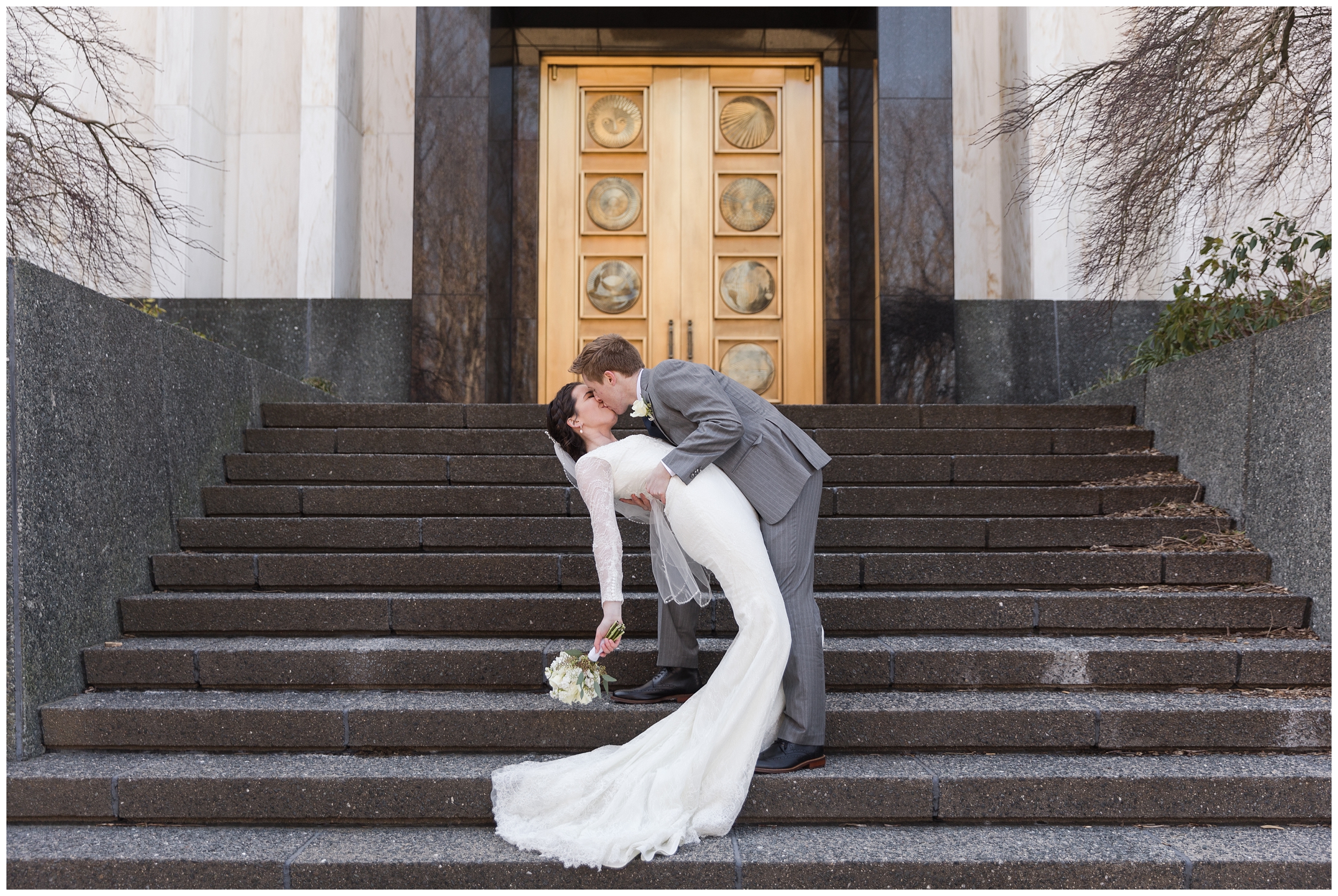 Washington DC LDS Temple Wedding | Mormon Wedding Photographer | Janette + Steven