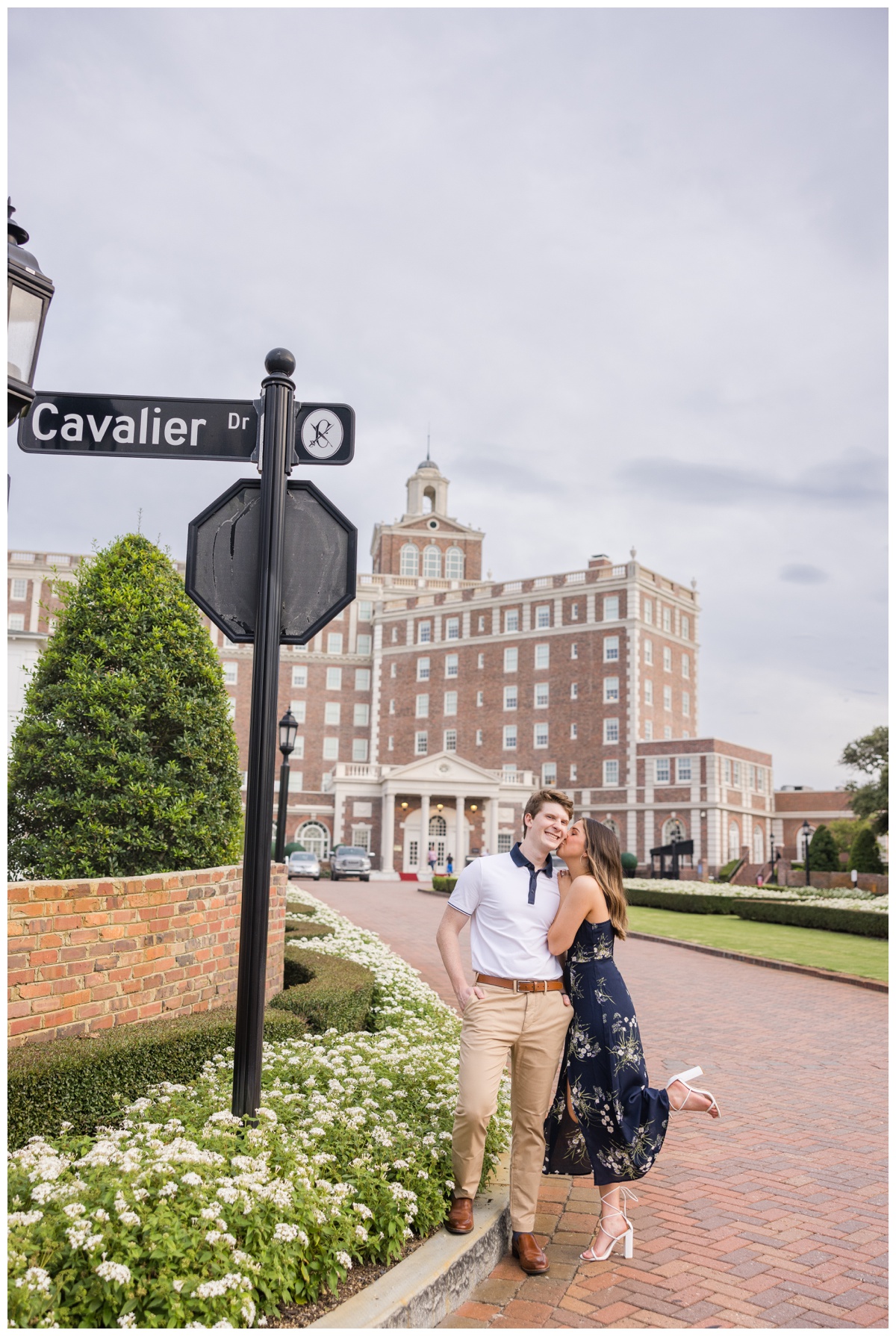 cavalier hotel engagement session
