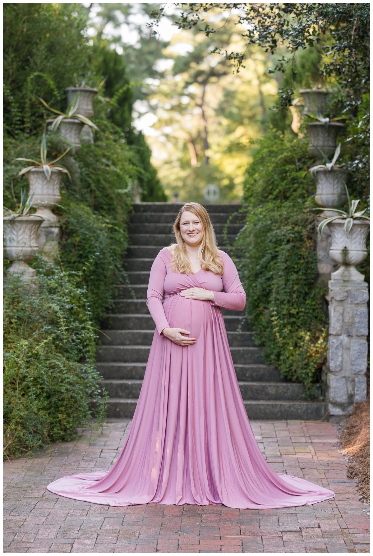 Norfolk Botanical Gardens Maternity Session