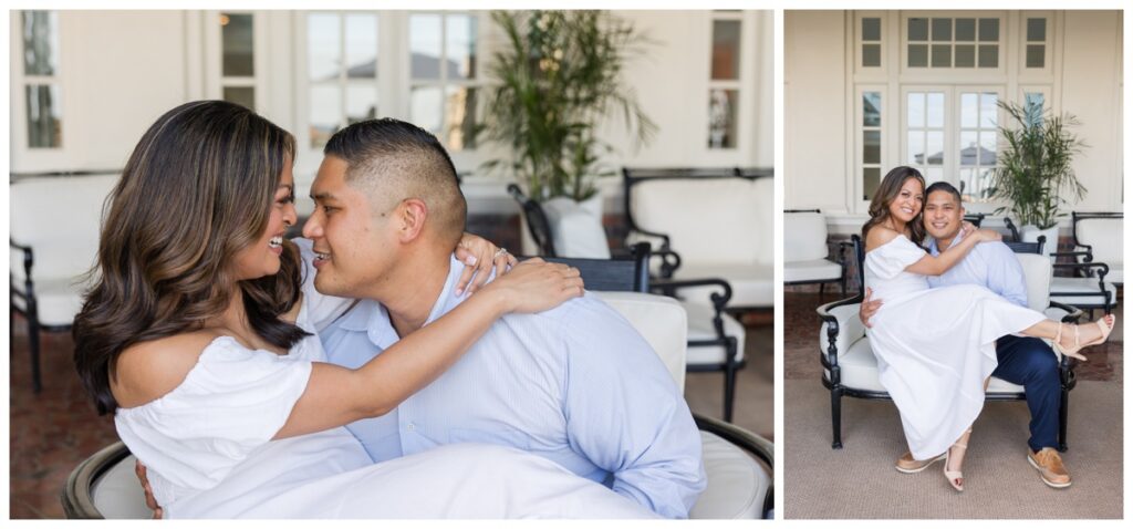 cavalier hotel and first landing engagement session