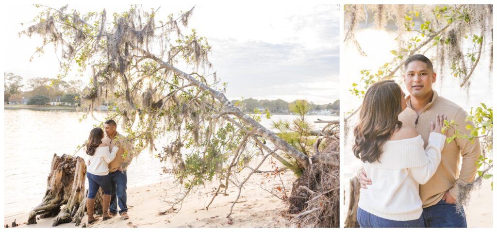 cavalier hotel and first landing engagement session